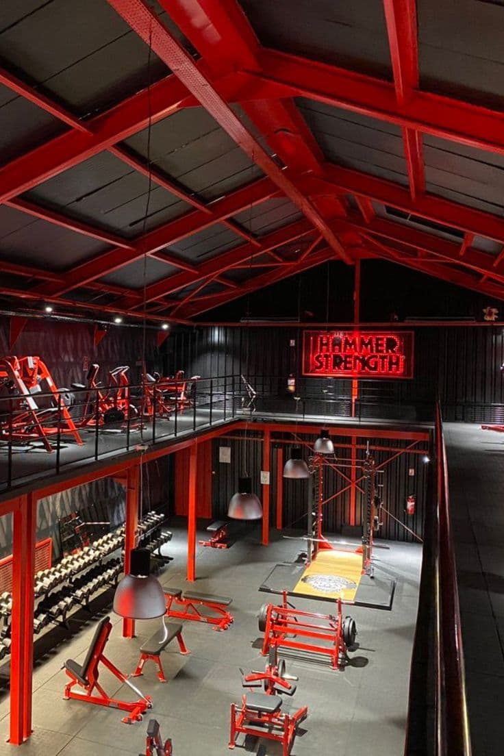 Área de treino da Seven Academia
